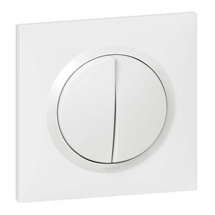 Legrand - Transformeur 5 fonctions va-et-vient et poussoir dooxie one livré + plaque et griffes - Réf : 600731
