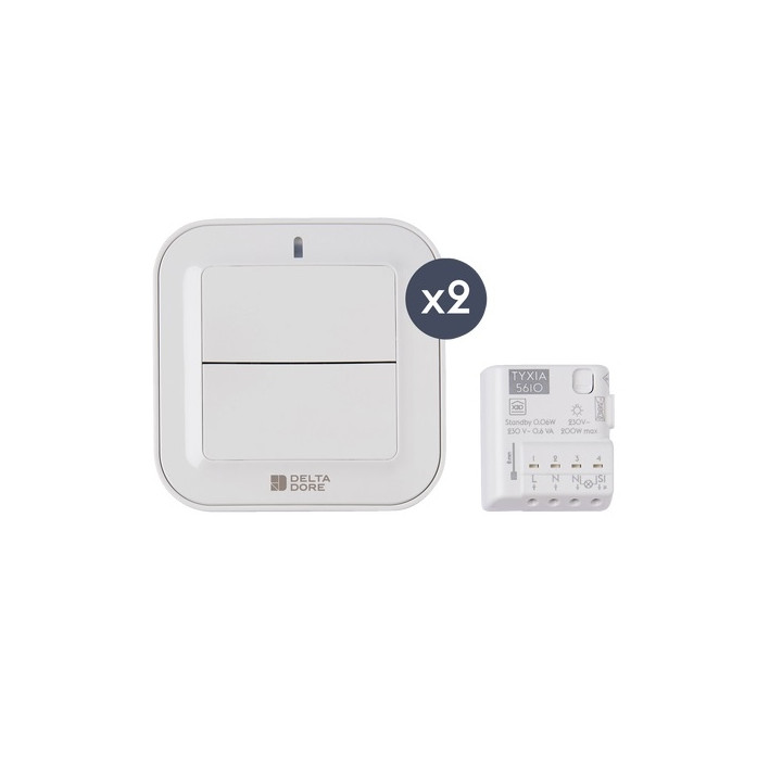 Delta Dore - Pack va-et-vient sans fil - Réf : Tyxia 611