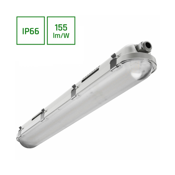 Spectrum - LIMEA GIGANT PRO - Etanche - LED 60cm - 21W/12W - - 4000K - IP65 - Réf : SLI028250NW_PW
