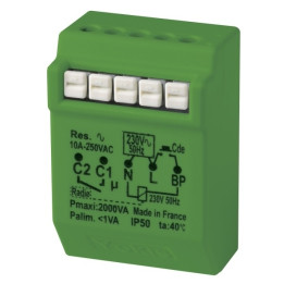 Yokis - Power - Télérupteur Temporisable Radio - 2000W - Réf : MTR2000ERP