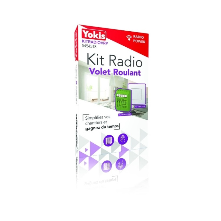 Yokis - Power - KIT Radio Volet Roulant - Réf : KITRADIOVRP