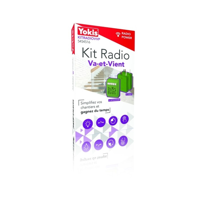 Yokis - Power - KIT Radio Va et Vient - Réf : KITRADIOVVP