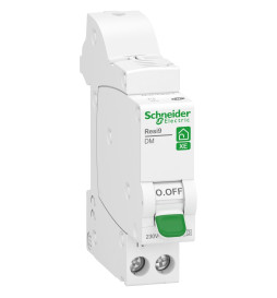 Schneider - Resi9 XE - Disjoncteur 32A - Courbe D - 1P+N - AUTO - EMBROCHABLE - Réf : R9EFD632