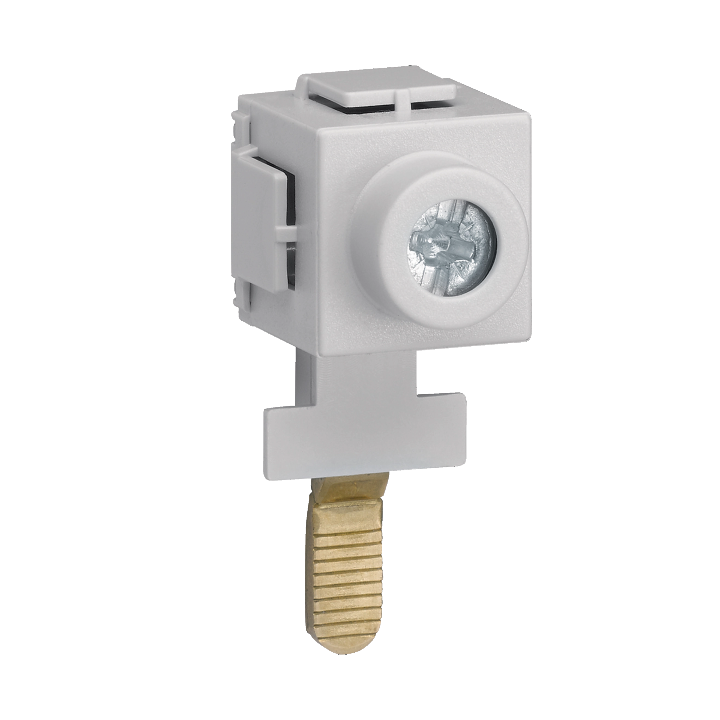Hager - Borne de raccordement 1P - 1 x 35mm2 - Réf : KF83A