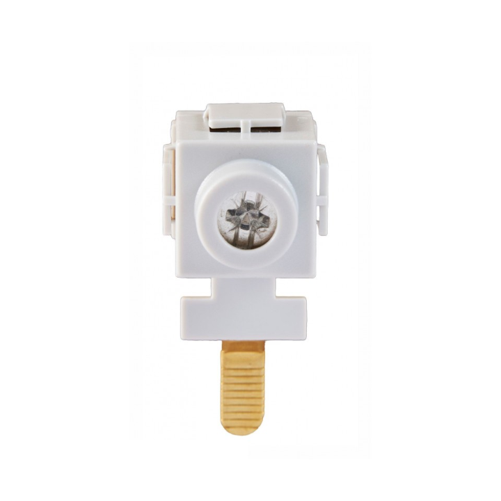 Hager - Borne de raccordement 1P - 1 x 35mm2 - Réf : KF83A