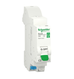 Schneider - Resi9 XE - Disjoncteur 16A - Courbe D - 1P+N - AUTO - EMBROCHABLE - Réf : R9EFD616