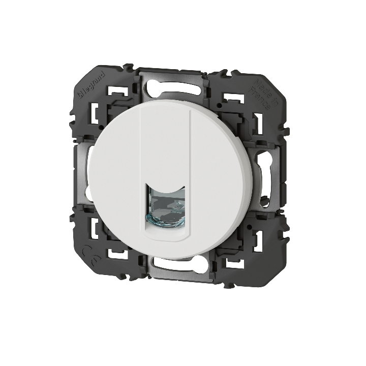Legrand - Prise blindée RJ45 catégorie6 FTP Dooxie - Finition Blanc - Réf : 600376