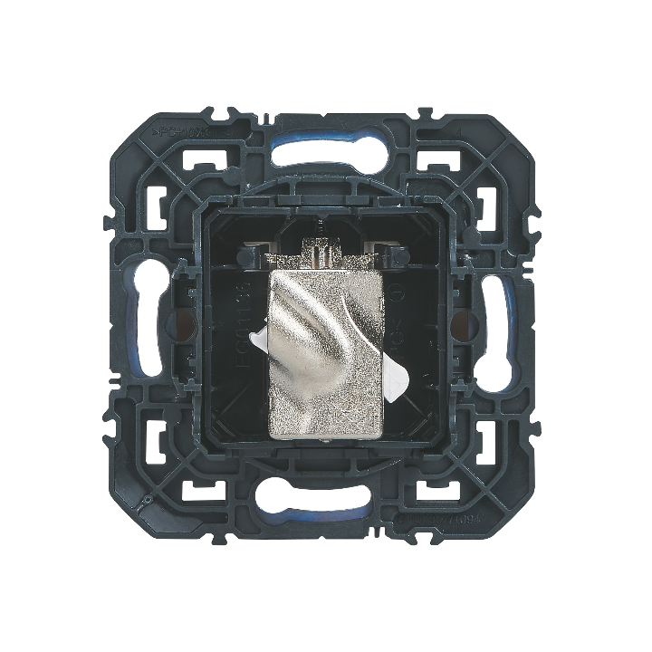 Legrand - Prise blindée RJ45 catégorie6 FTP Dooxie - Finition Blanc - Réf : 600376