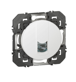 Legrand - Dooxie - Prise blindée RJ45 catégorie6 FTP - Finition Blanc - Réf : 600376