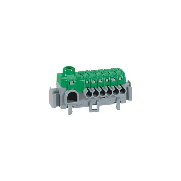 Legrand - Bornier de répartition de terre - à connexion automatique - IP2X - Réf. 005050