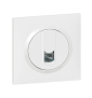 Legrand - Dooxie - Prise blindée RJ45 catégorie6 FTP avec plaque - Finition Blanc - Réf : 600376+600801
