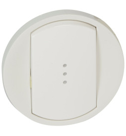 Legrand Céliane - Enjoliveur simple allumage voyant blanc - Réf : 068003