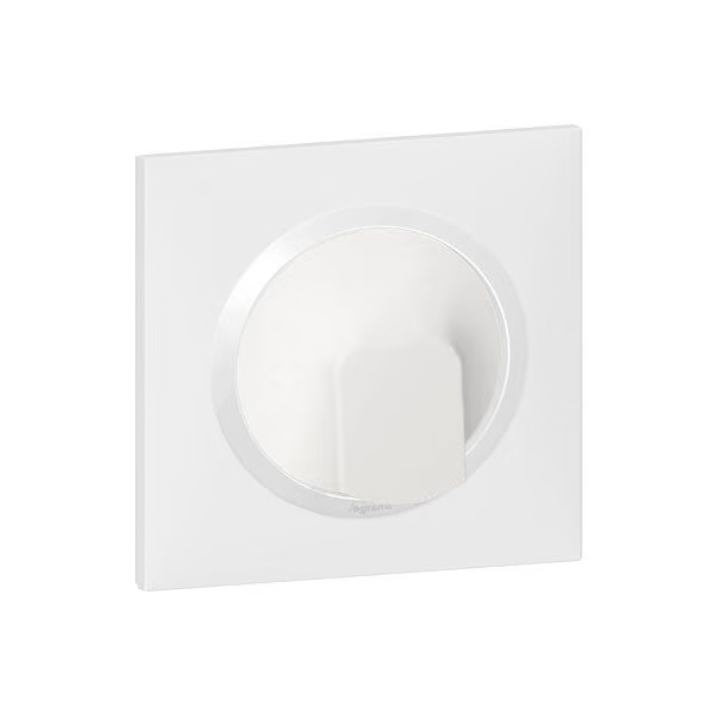 Legrand - Sortie de Câble Dooxie standard complète - Blanc - Réf : 600325 + 600801