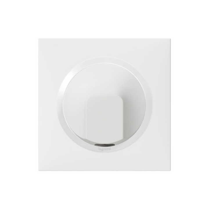 Legrand - Sortie de Câble Dooxie standard complète - Blanc - Réf : 600325 + 600801