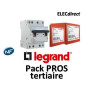Legrand - Disjoncteur 4P DX3 - 16A - 6kA - courbe C - 406910x3