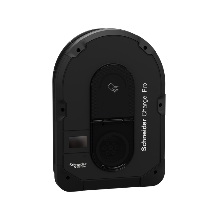 Schneider Charge Pro - Borne de recharge paramétrable jusqu'à 22KW 1P/3P T2S - 4G - Réf : EVB4S22N40MG