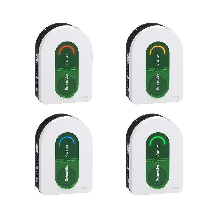 Schneider Charge Pro - Schneider Charge paramétrable 7,4/11/22KW 1P/3P TIC - 16/32A - capteur RDC-DD - Réf : EVH5A22N400F