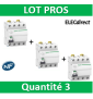 SCHNEIDER - Interrupteur Différentiel 4P - 63A - 30mA - AC - A9R11463x3