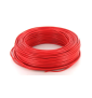 Fil HO7V-U 1x1,5mm2 rigide - Rouge - couronne de 100m - Réf : VU1,5ROUGE