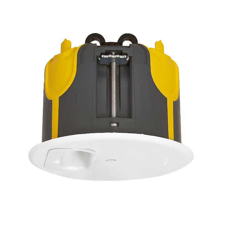 Kit point centre BBC Legrand Batibox + Fiche douille SIB + Ampoule Spectrum LED 4000K - Réf : LEG089377L + SIBP11127 + WOJ+14611