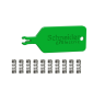 Schneider Odace - Ressorts (Sachet de 10) + outil de pose - Odace - S520299