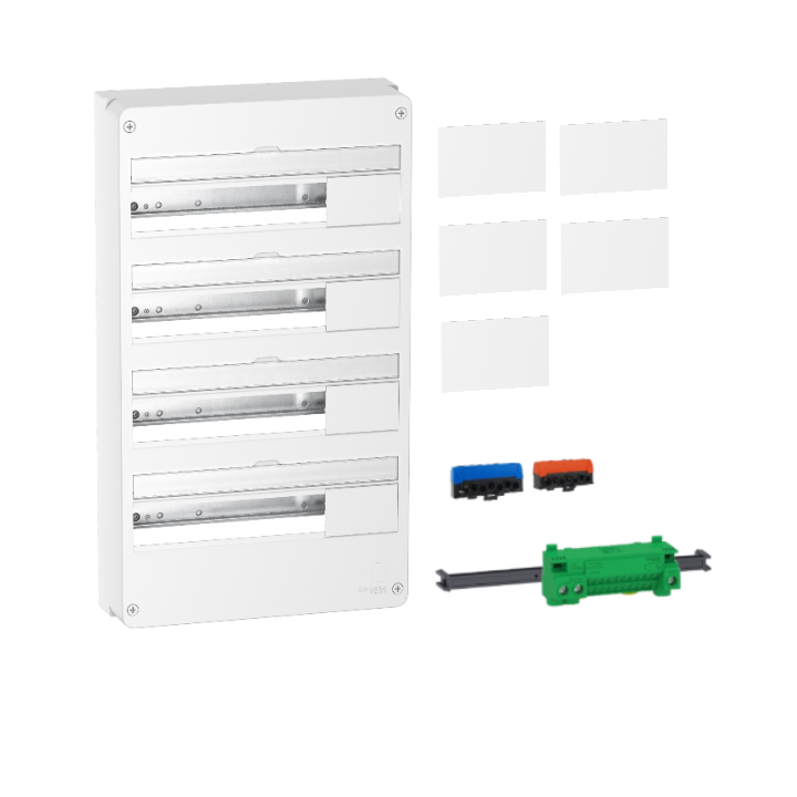 Schneider - Resi9 - coffret 18M - 4R - Réf : R9H18404