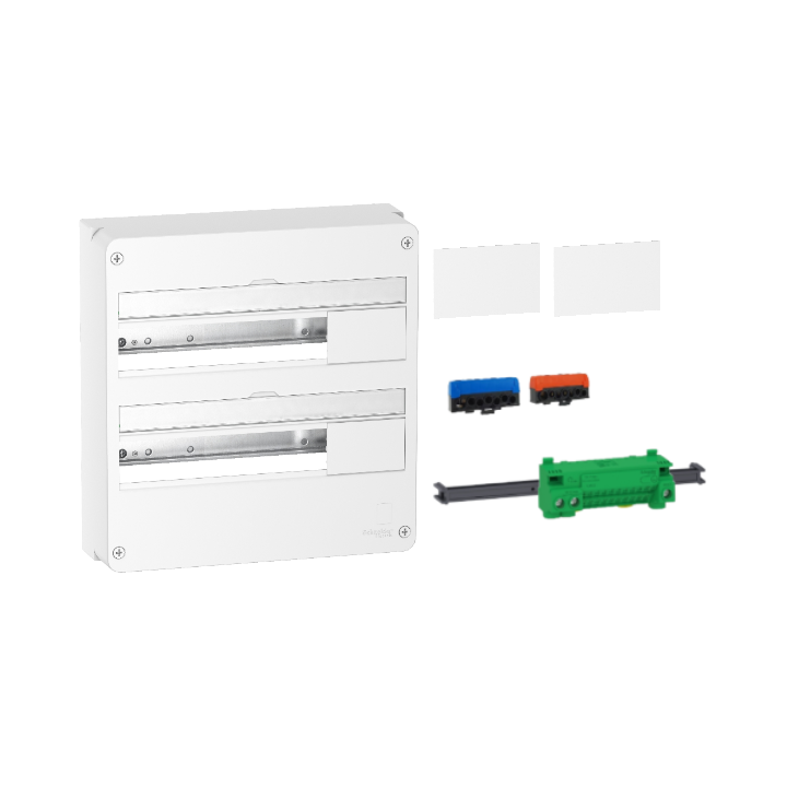 Schneider - Resi9 - coffret 18M - 2R - Réf : R9H18402