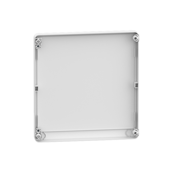 Schneider - Resi9 - porte styl Blanc coffret 18M - 2R - Réf : R9H18422