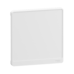 Schneider - Resi9 - porte styl Blanc coffret 18M - 2R - Réf : R9H18422