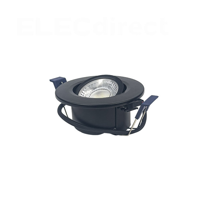 Electra - Collerette et Adaptateur noir pour Spot LED Electra 302687 - Réf : 302768