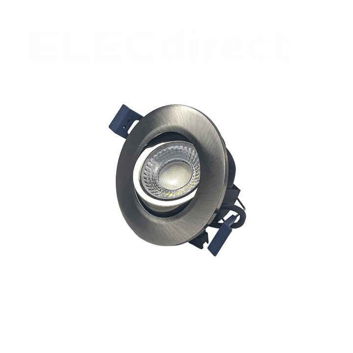 Electra - Collerette et Adaptateur noir pour Spot LED Electra 302687 - Réf : 302768