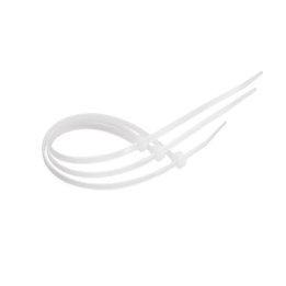 Thorgeon - Collier - 2,5x100mm - blanc - Boite de 100 - Réf : 15001