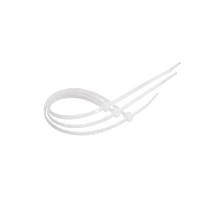 Thorgeon - Collier - 2,5x100mm - blanc - Boite de 100 - Réf : 15001