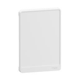 Schneider - Resi9 - porte styl Blanc coffret 13M - 2R - Réf : R9H13422