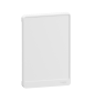 Schneider - Resi9 - porte styl Blanc coffret 13M - 2R - Réf : R9H13422