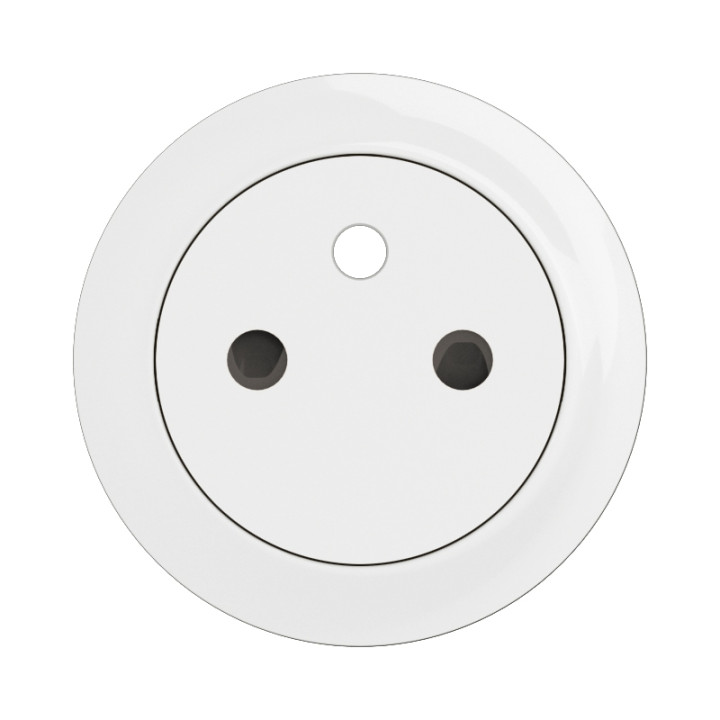 Legrand - Céliane 2024 - LOT de 10 enjoliveurs pour prise de courant 2P+T - Surface Confort - Blanc - Réf : CB0111 x 10