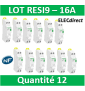 SCHNEIDER - LOT - DISJONCTEUR RESI9 XP (à VIS) - 16A - VIS/VIS - R9PFC616x12