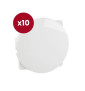 Legrand - Céliane 2024 - LOT de 10 Obturateurs - Blanc -  Réf : CB0210 x10
