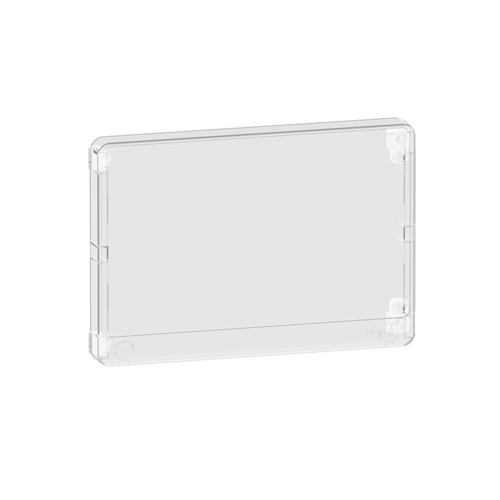 Schneider - Resi9 - porte styl transp coffret 18M - 1R - panneau de ctrl - bloc de cmd - Réf : R9H18425