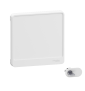 Schneider - Resi9 - porte styl Blanc coffret 13M - 1R + serrure avec clé - Réf : R9H13421+R9H13388