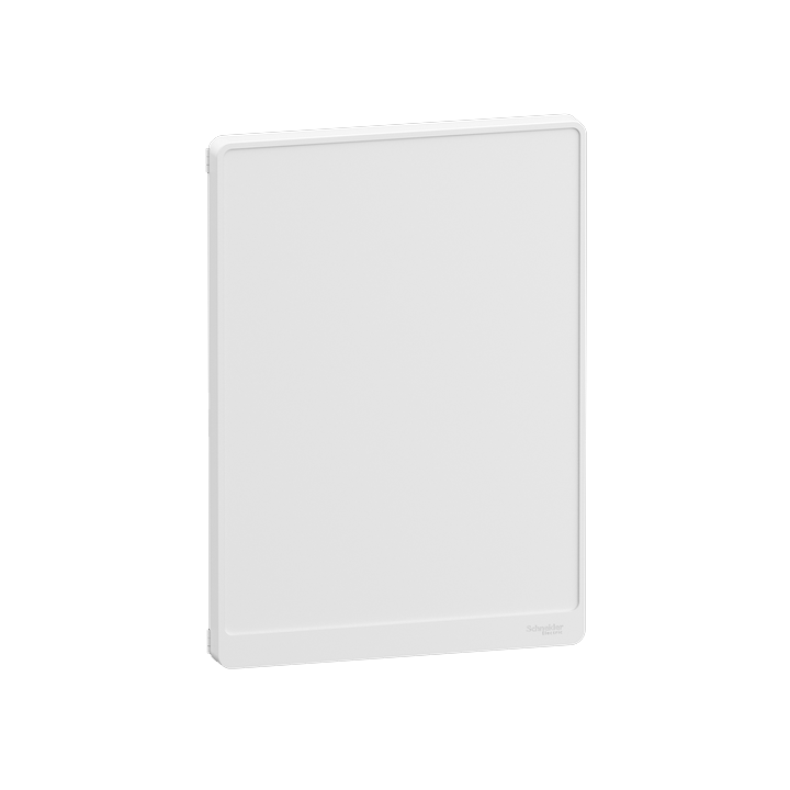 Schneider - Resi9 - porte styl Blanc coffret 18M - 3R - Réf : R9H18423