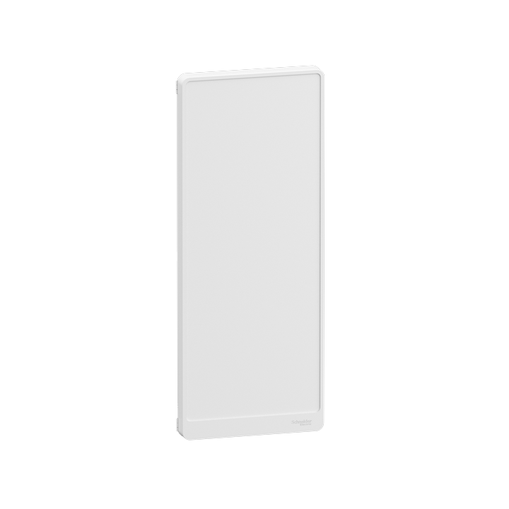 Schneider - Resi9 - porte styl Blanc coffret 13M - 4R - Réf : R9H13424