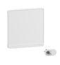 Schneider - Resi9 - porte styl Blanc coffret 18M - 2R + serrure avec clé - Réf : R9H18422+R9H13388