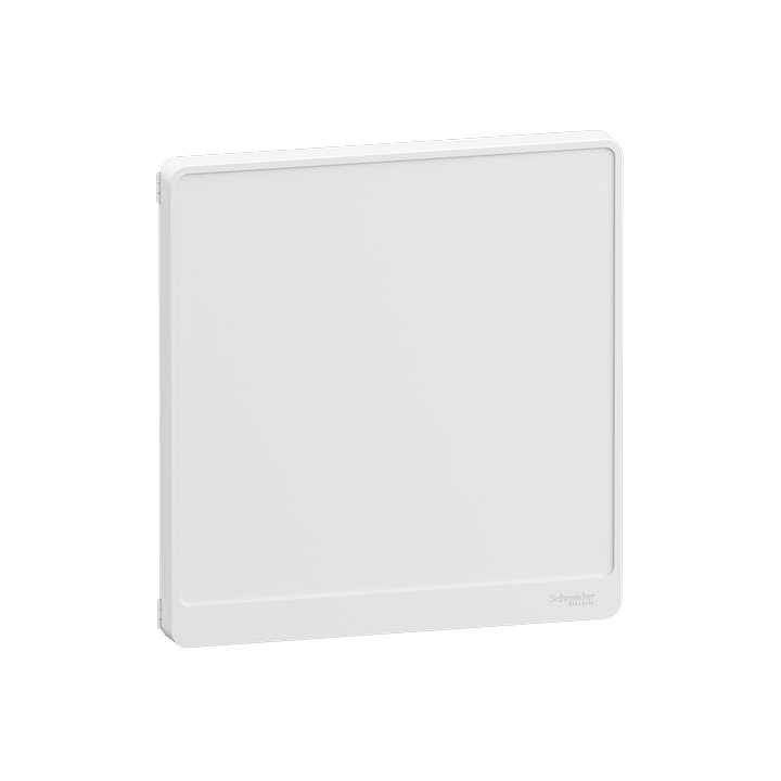 Schneider - Resi9 - porte styl Blanc coffret 18M - 2R - Réf : R9H18422