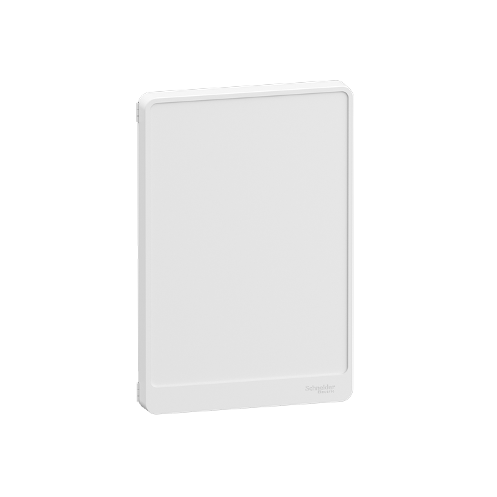 Schneider - Resi9 - porte styl Blanc coffret 13M - 2R - Réf : R9H13422