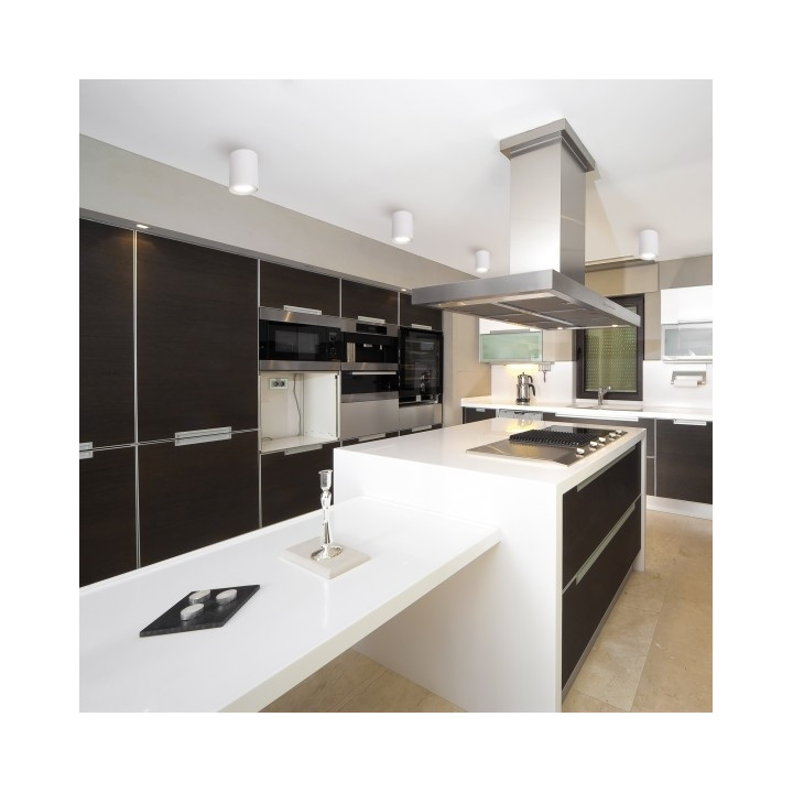 Spectrum - Spot intérieur en saillie - CHLOE GU10 blanc - IP20, 10W LED max - Réf : SLIP004002