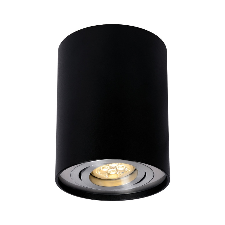 Spectrum - Spot intérieur en saillie - CHLOE GU10 noir - IP20, 10W LED max - Réf : SLIP004003