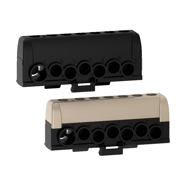 Resi9 - LOT de 2 borniers phase 1x35 + 6x16mm² référence : R9H13411P