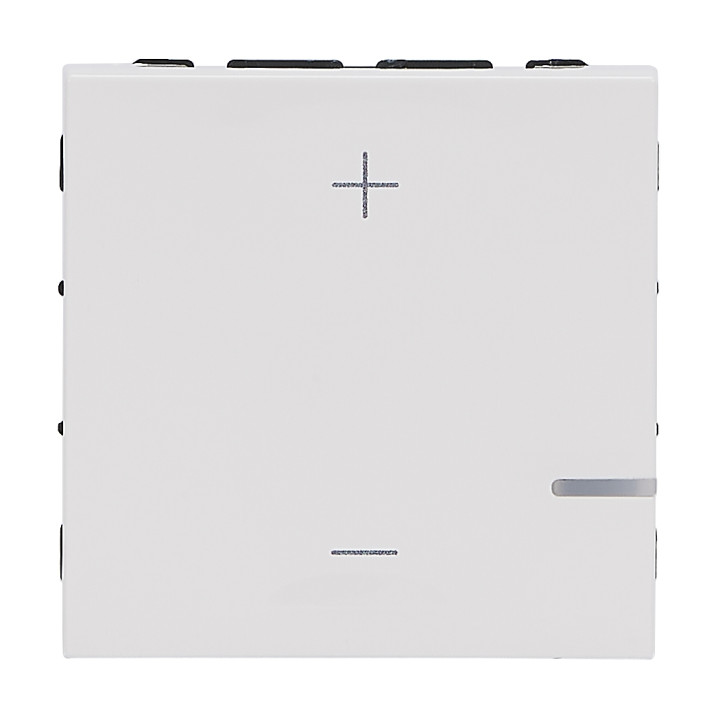 Legrand Mosaic - Interrupteur variateur Mosaic universel - 2 fils sans Neutre - 125W LED - blanc - Réf : 078407A