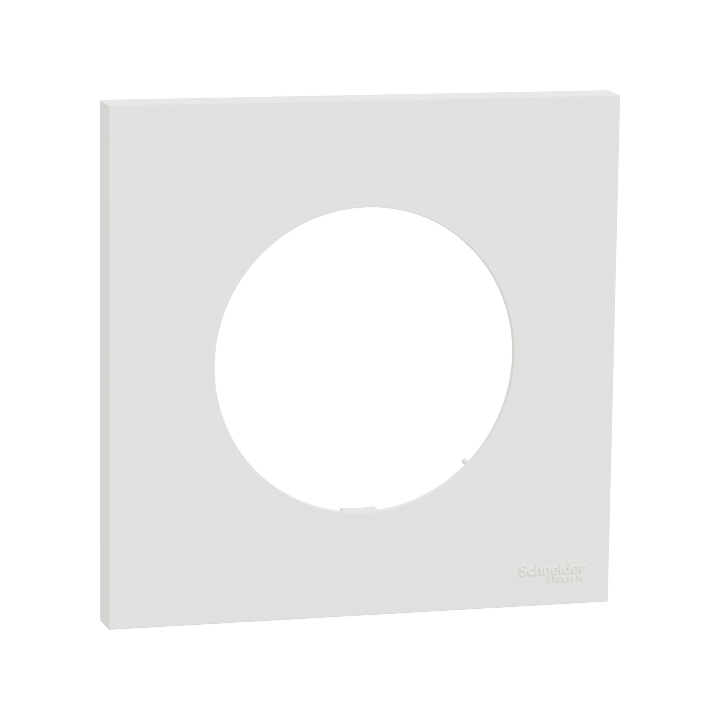 Schneider - Odace 2025 - LOT va-et-vient ou poussoir + plaque de finition - blanc craie - Réf : S920204+S920702